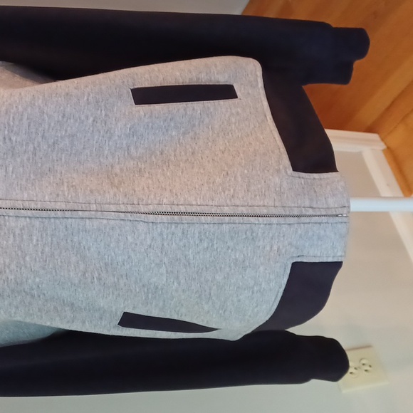 Juicy Couture Black & Gray Full Zip Baseball Jacket Women's L - Picture 7 of 14